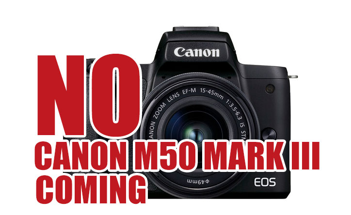 Canon EOS M50 Mark II 24.1MP Mirrorless Camera - White (EF-M 15-45mm  f/3.5-6.3 IS STM) for sale online
