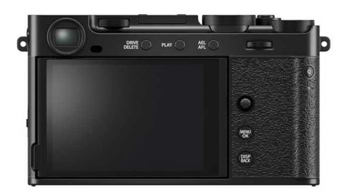 Fuji X-E5 Back image 