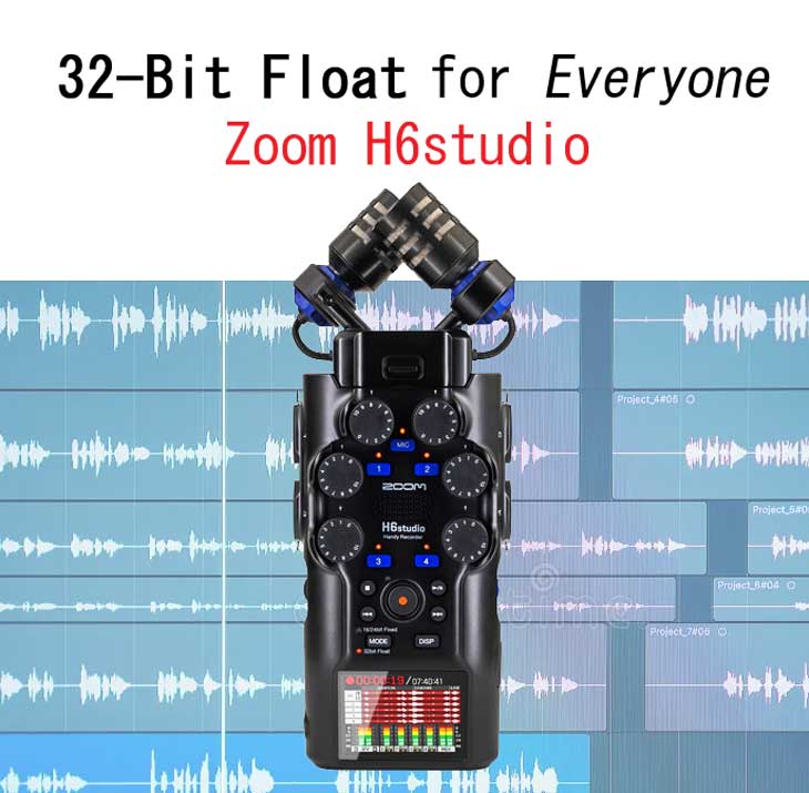 zoom h6studio