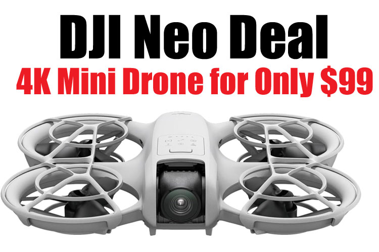 Image of DJI Neo Deal: How to Get the 4K Mini Drone for Only $99 on Amazon – Step-by-Step Guide