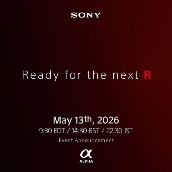 SOny A7R VI teaser 