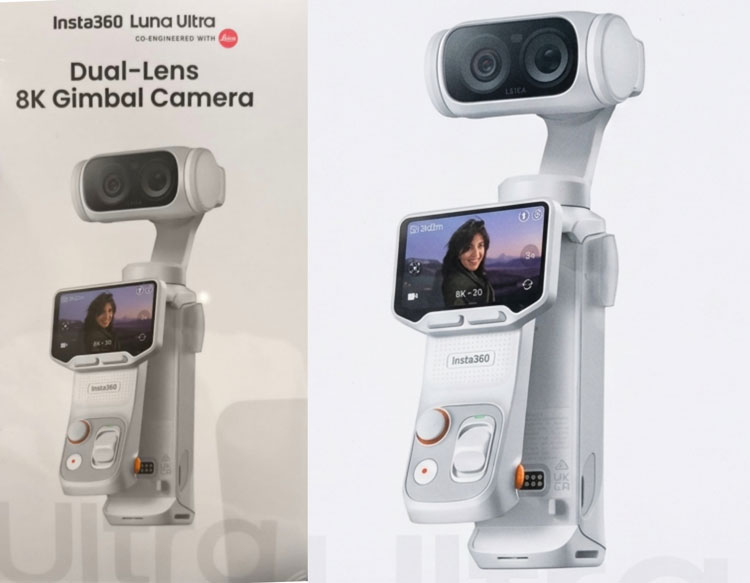 Insta360 Luna Ultra original retail box 