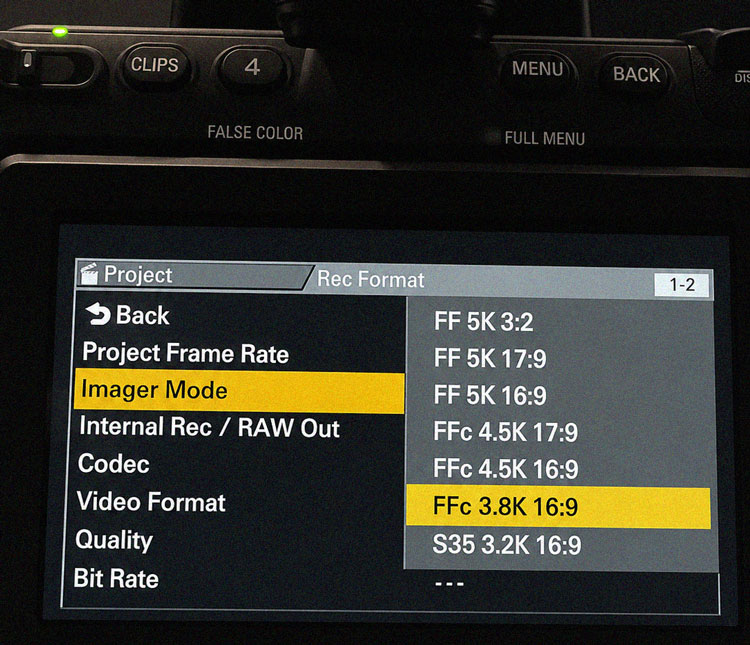 Sony FX5 leaked image
