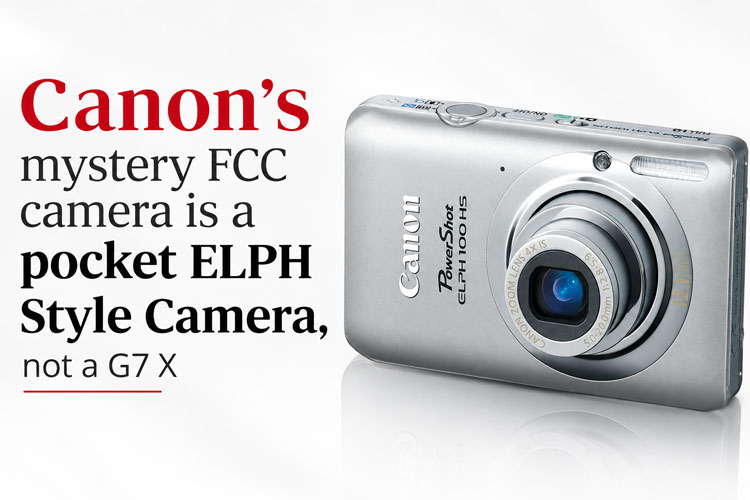 Canon compact camera image