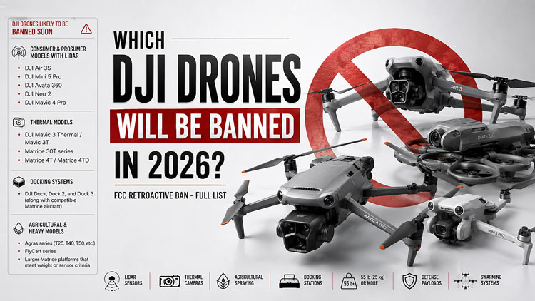 DJI drones main image