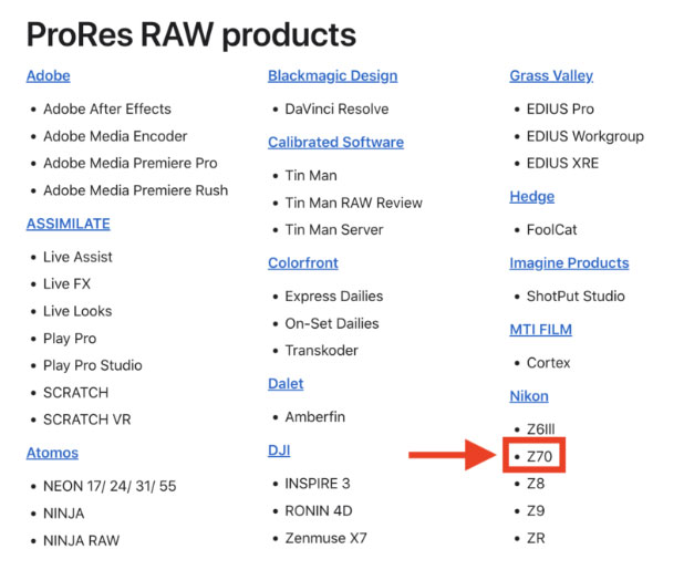 pro res images